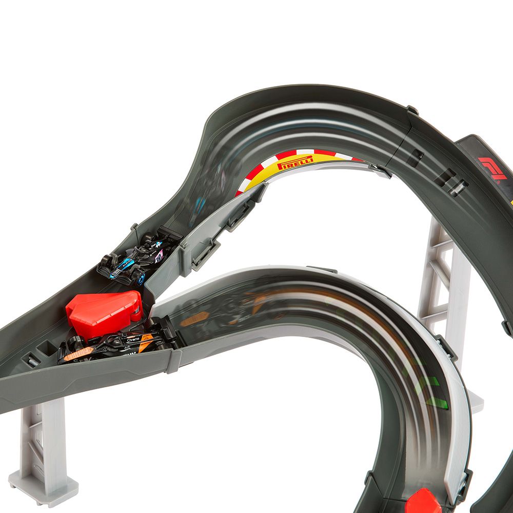 Комплект за игра с 3 колички и писти ot Hot Wheels, Formula 1, JDY15
