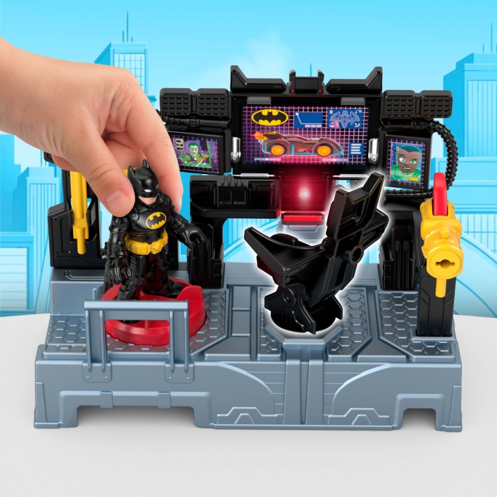 Комплект за игра с фигурка, Imaginext, Dc Super Friends, Bat Command Center, JFD93