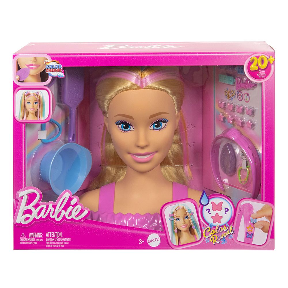 Манекен за прически, Barbie, Deluxe Rainbow, JFG81