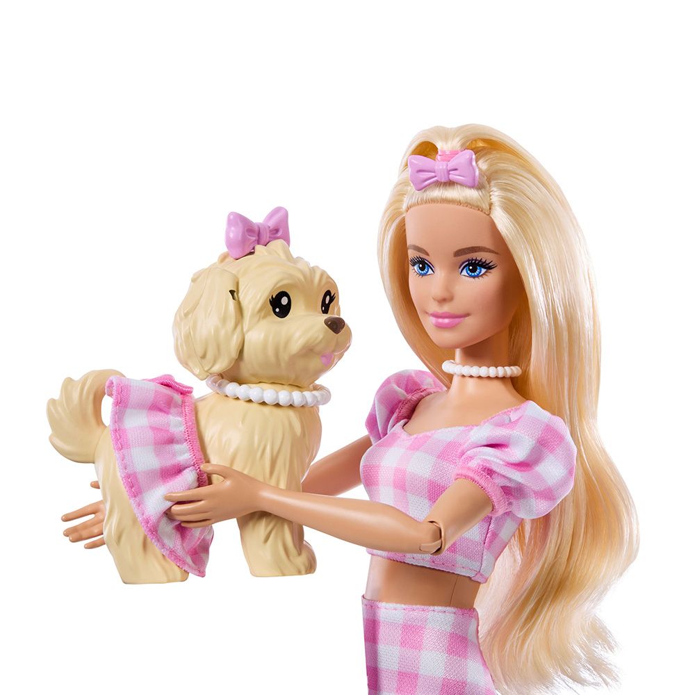 Кукла с кученце и розови дрехи, Barbie, Twinning Looks, JFP36