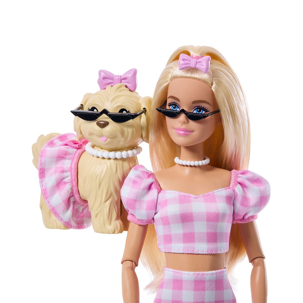 Кукла с кученце и розови дрехи, Barbie, Twinning Looks, JFP36