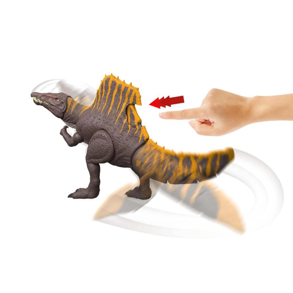 Подвижна фигурка, Jurassic World Rebirth, Tail Thrashers, Spinosaurus, JGB56