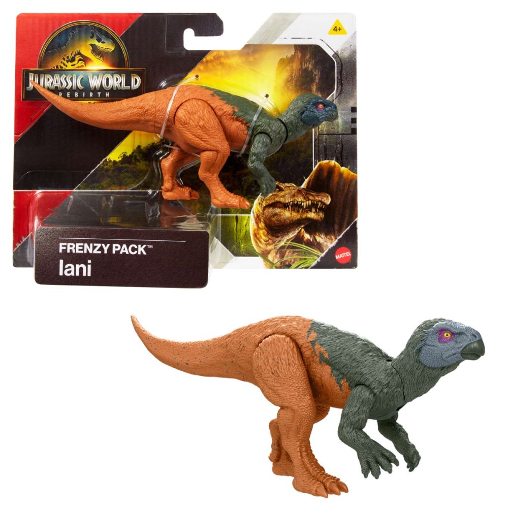 Подвижна фигурка, Jurassic World Rebirth, Frenzy Pack, Iani, JCL52
