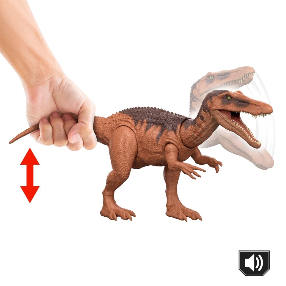 Подвижна фигурка, Jurassic World Rebirth, Wild Roar, Baryonyx, JGC79
