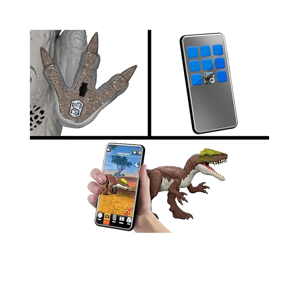 Подвижна фигурка, Jurassic World Rebirth, Wild Roar, Maiasaura, JGC82