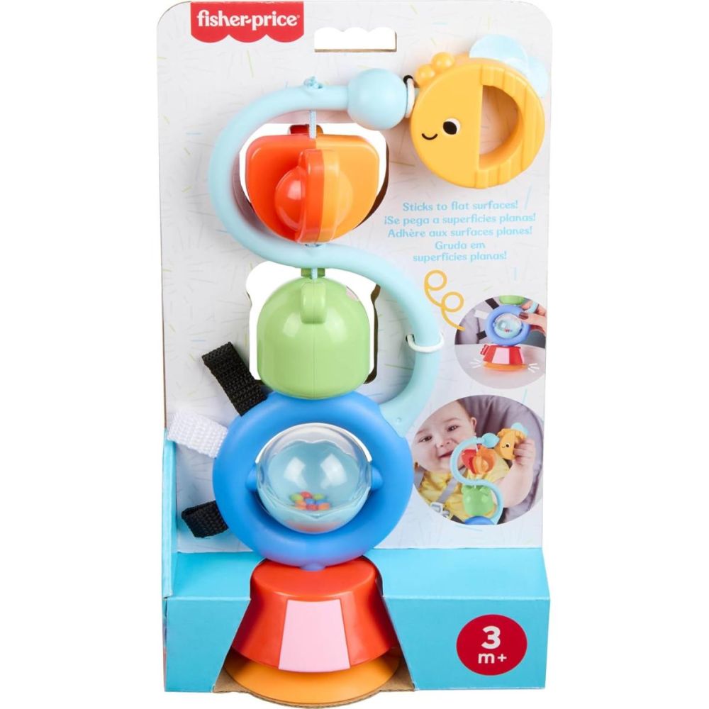 Сензорна играчка с вендуза, Fisher Price, JHB46