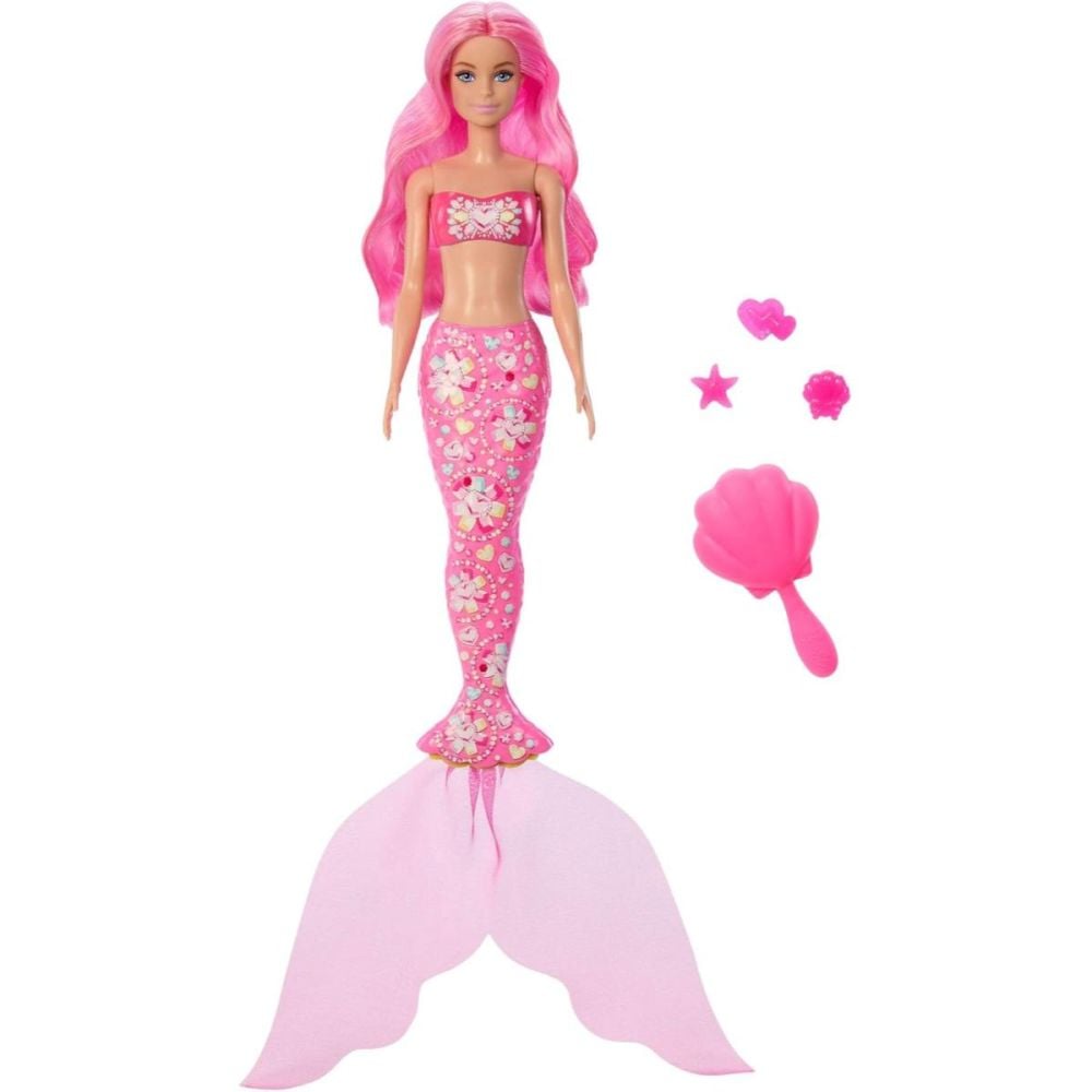 Кукла русалка, Barbie, Color Reveal, JMW61