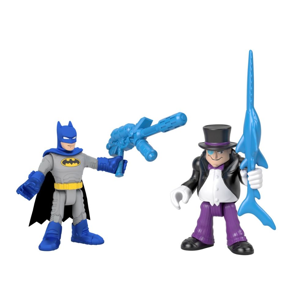 Комплект от 2 фигурки, Imaginext, DC Super Friends, Batman и The Penguin, GWP60