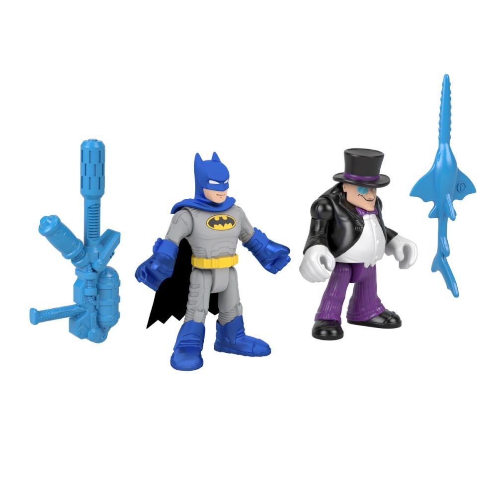 Комплект от 2 фигурки, Imaginext, DC Super Friends, Batman и The Penguin, GWP60