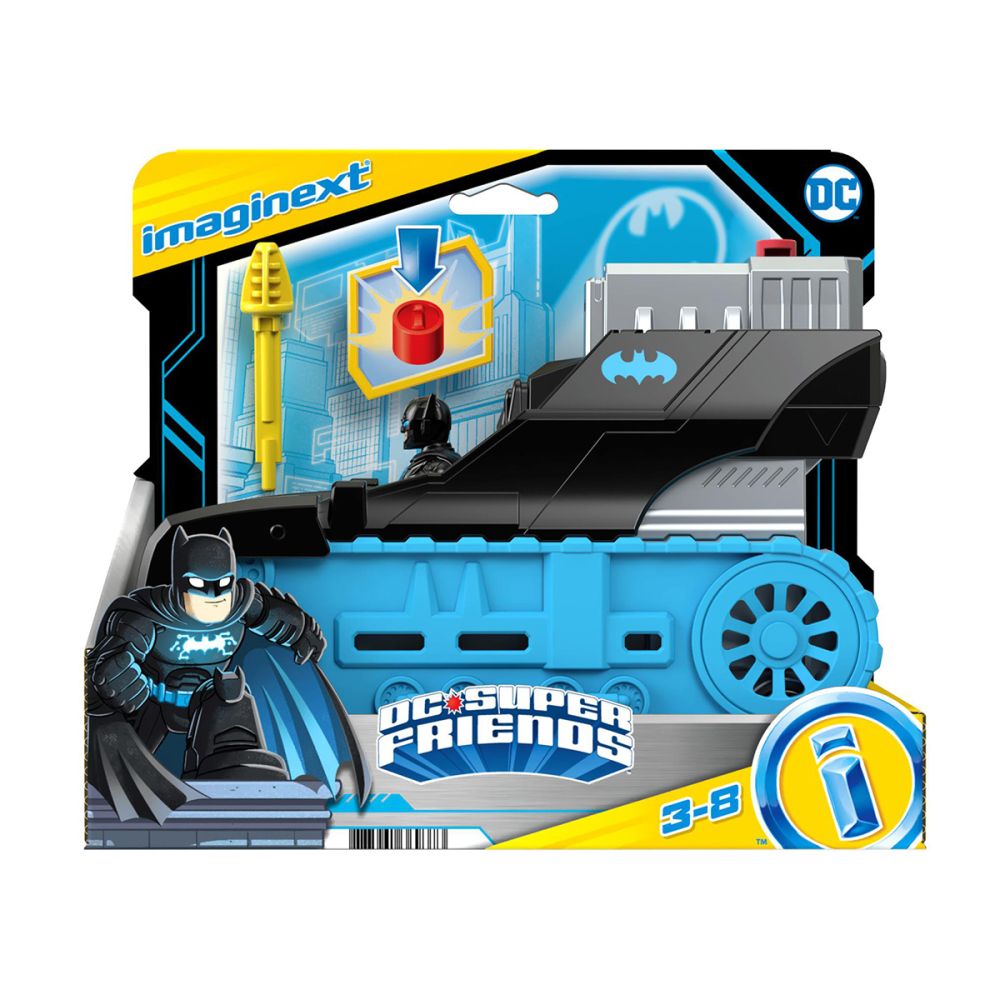 Комплект за игра, Imaginext, DC Super Friends, Bat-Tech Tank, GVW26