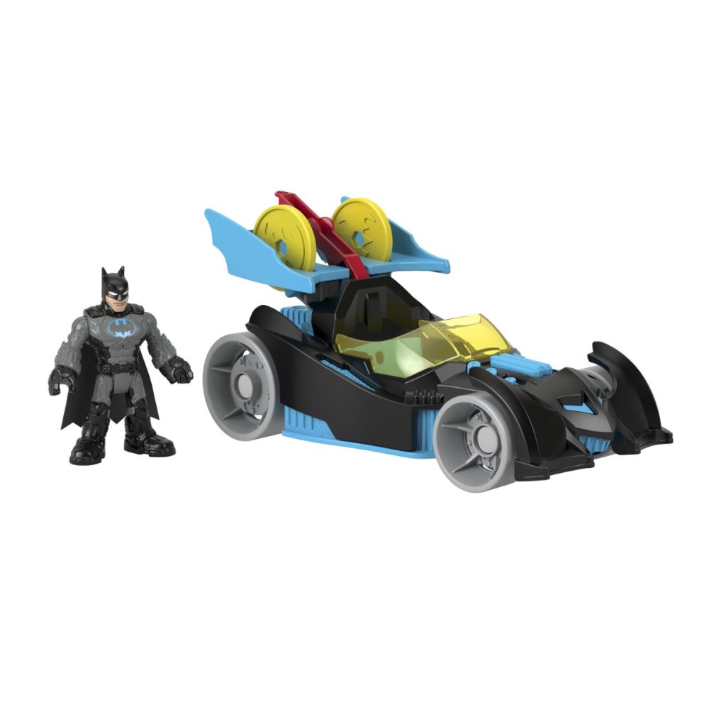 Комплект за игра, Imaginext, DC Super Friends, Bat-Tech Racing Batmobile, HFD48