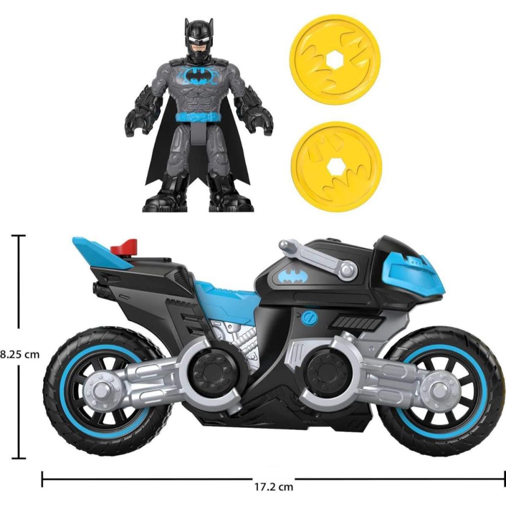 Комплект за игра, Imaginext, DC Super Friends, Bat-Tech Batcycle, GXX13
