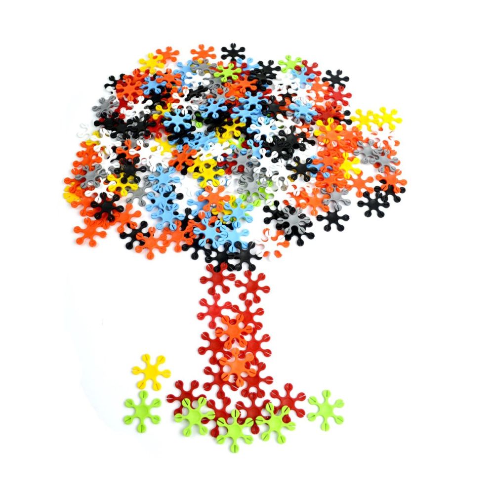Строителен комплект, Dede, Floral Puzzle, 500 части