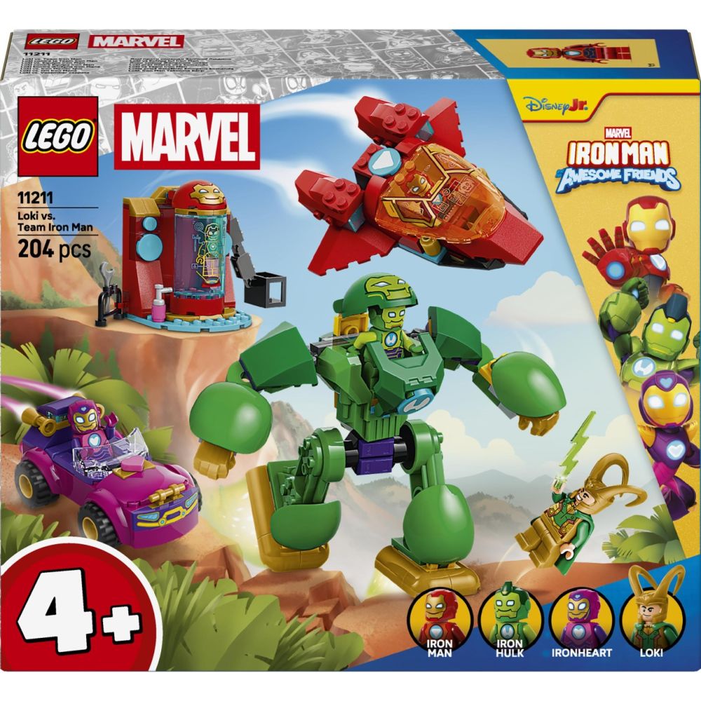 LEGO® Disney Junior Marvel - Локи срещу Железния човек (11211)