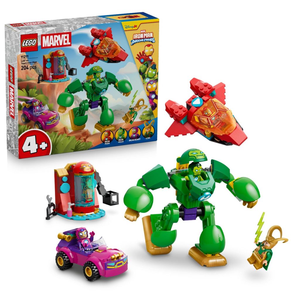 LEGO® Disney Junior Marvel - Локи срещу Железния човек (11211)