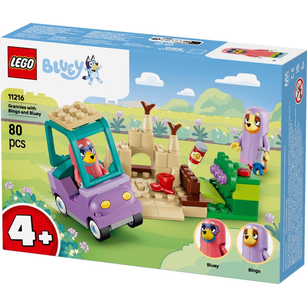 LEGO® Bluey - Бабите с Бинго и Блуи (11216)