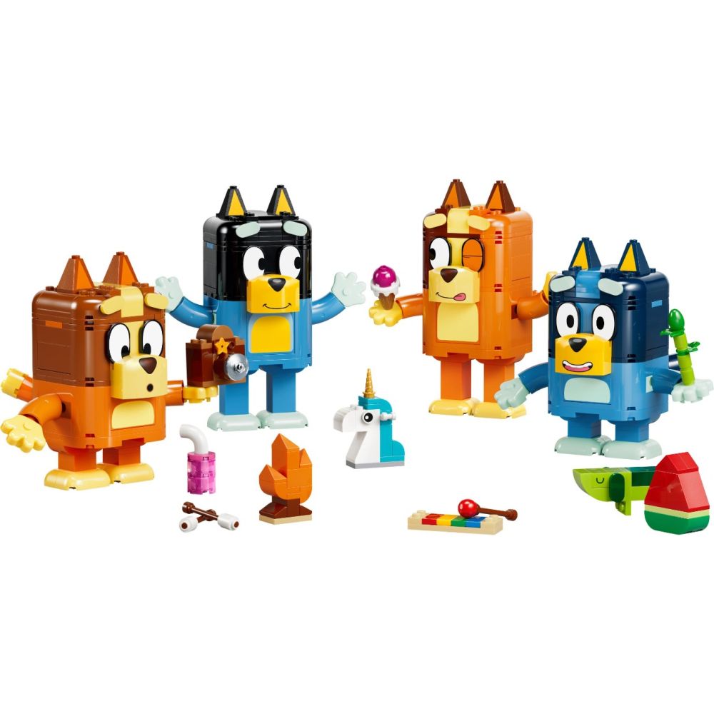 LEGO® Bluey - Семейство Блуи от тухлички (11217)