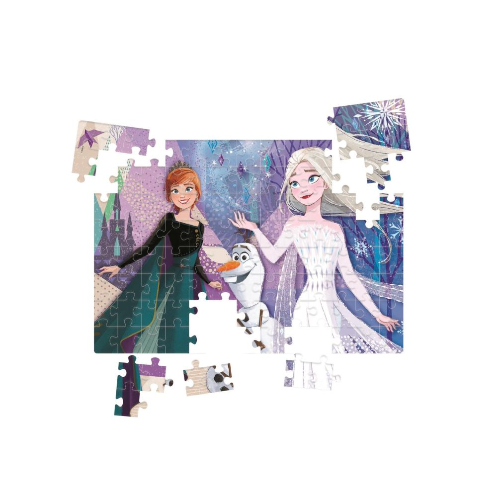 Пъзел Clementoni Disney Frozen Jewels, 104 части