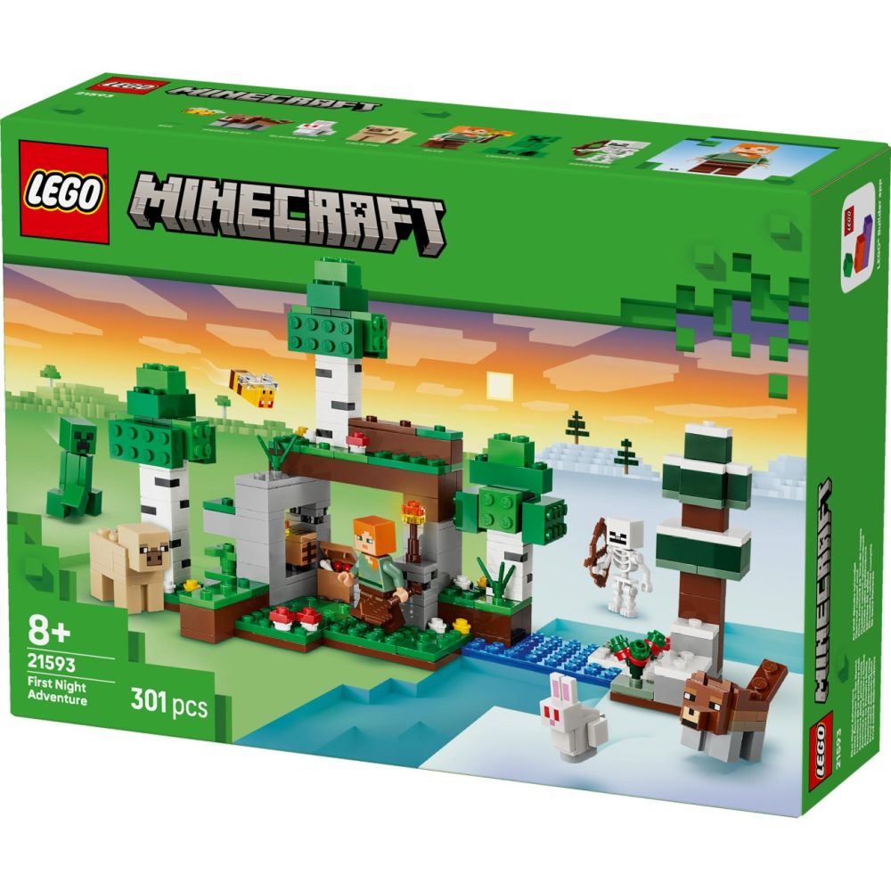 LEGO® Minecraft - Първото нощно приключение (21593)