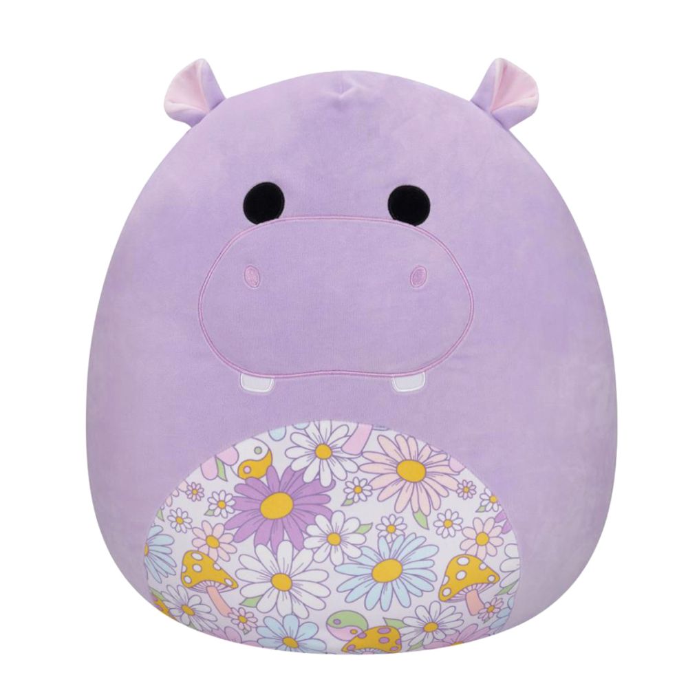 Плюшена играчка, Squishmallows, Хипопотам Hanna, 19 см