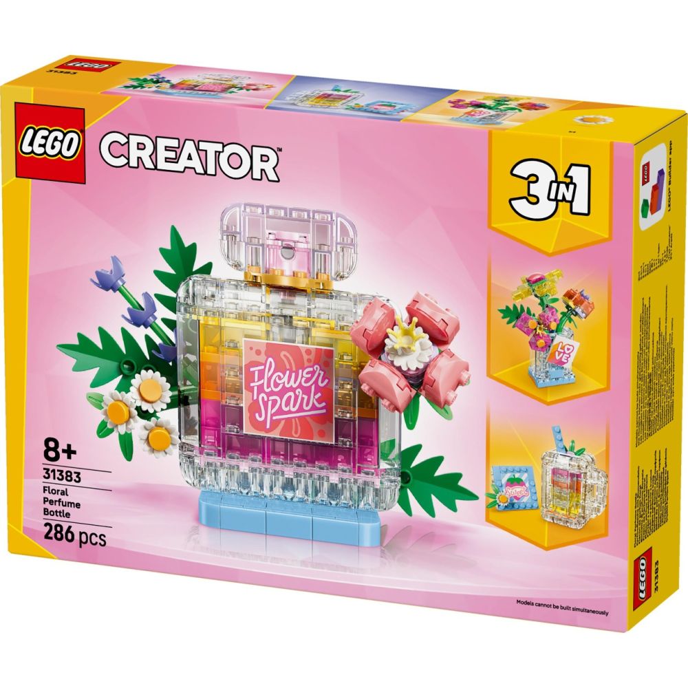 LEGO® Creator - Шишенце с парфюм с цветна украса (31383)