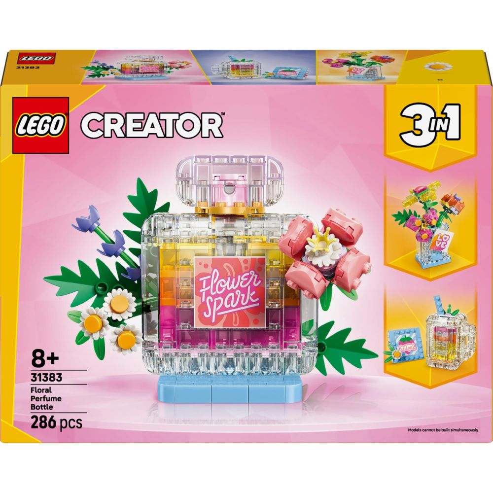 LEGO® Creator - Шишенце с парфюм с цветна украса (31383)