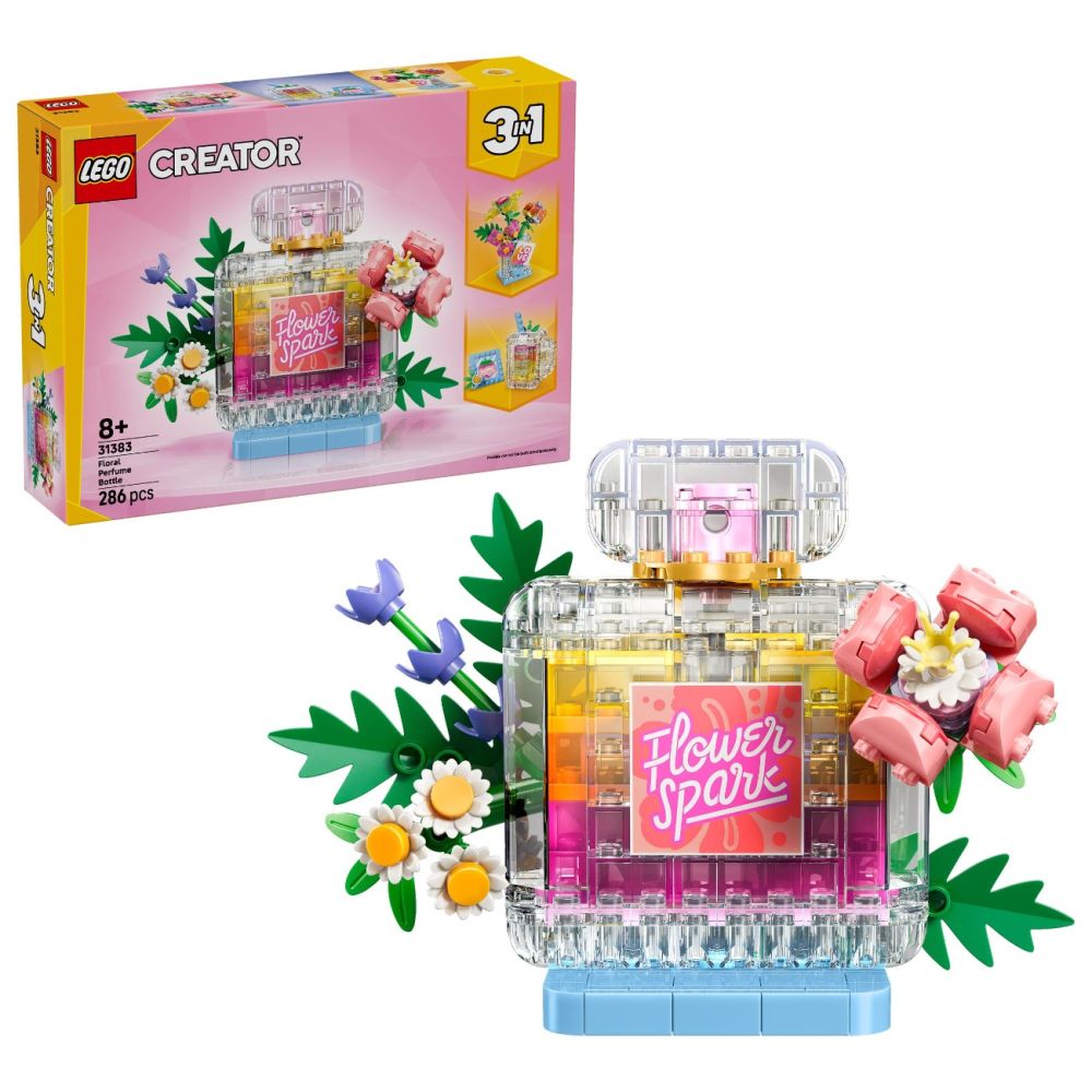 LEGO® Creator - Шишенце с парфюм с цветна украса (31383)