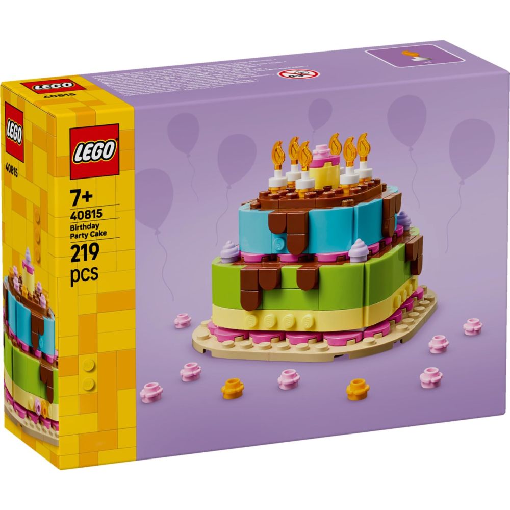 LEGO® Iconic - Торта за парти за рожден ден (40815)