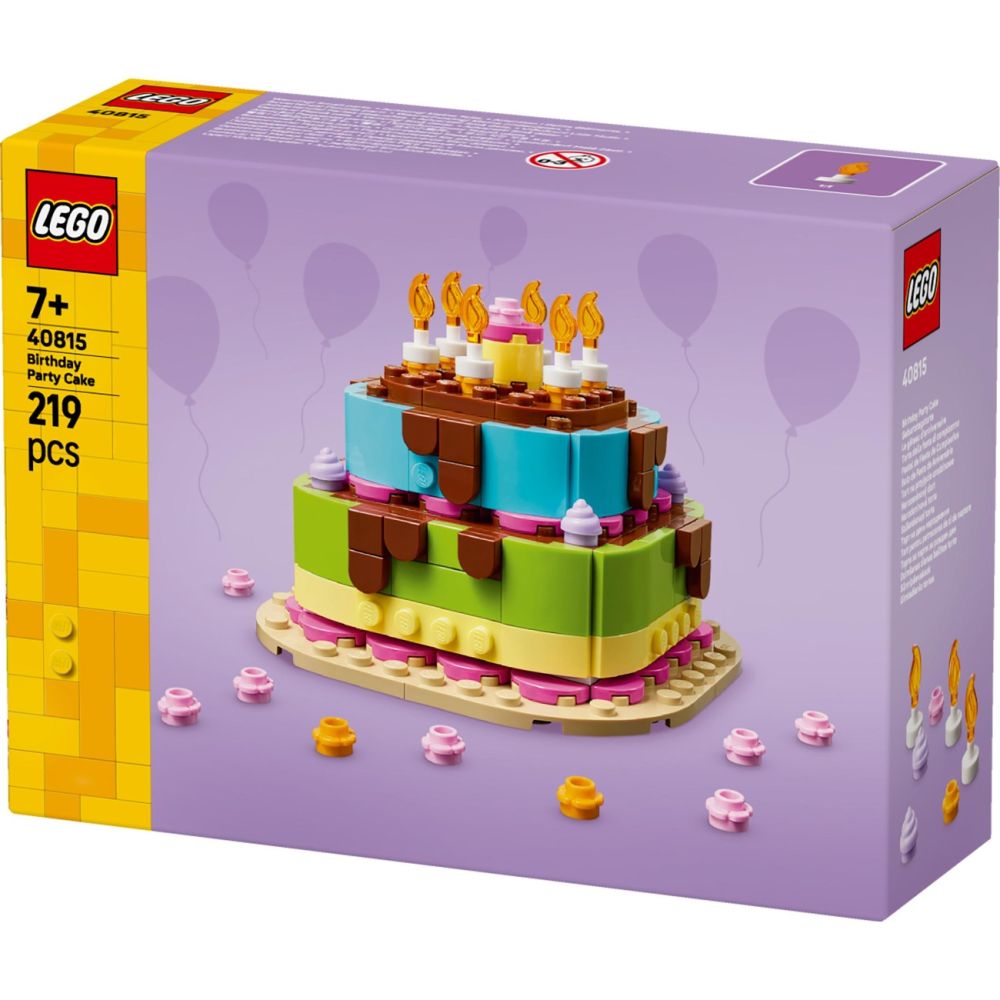 LEGO® Iconic - Торта за парти за рожден ден (40815)