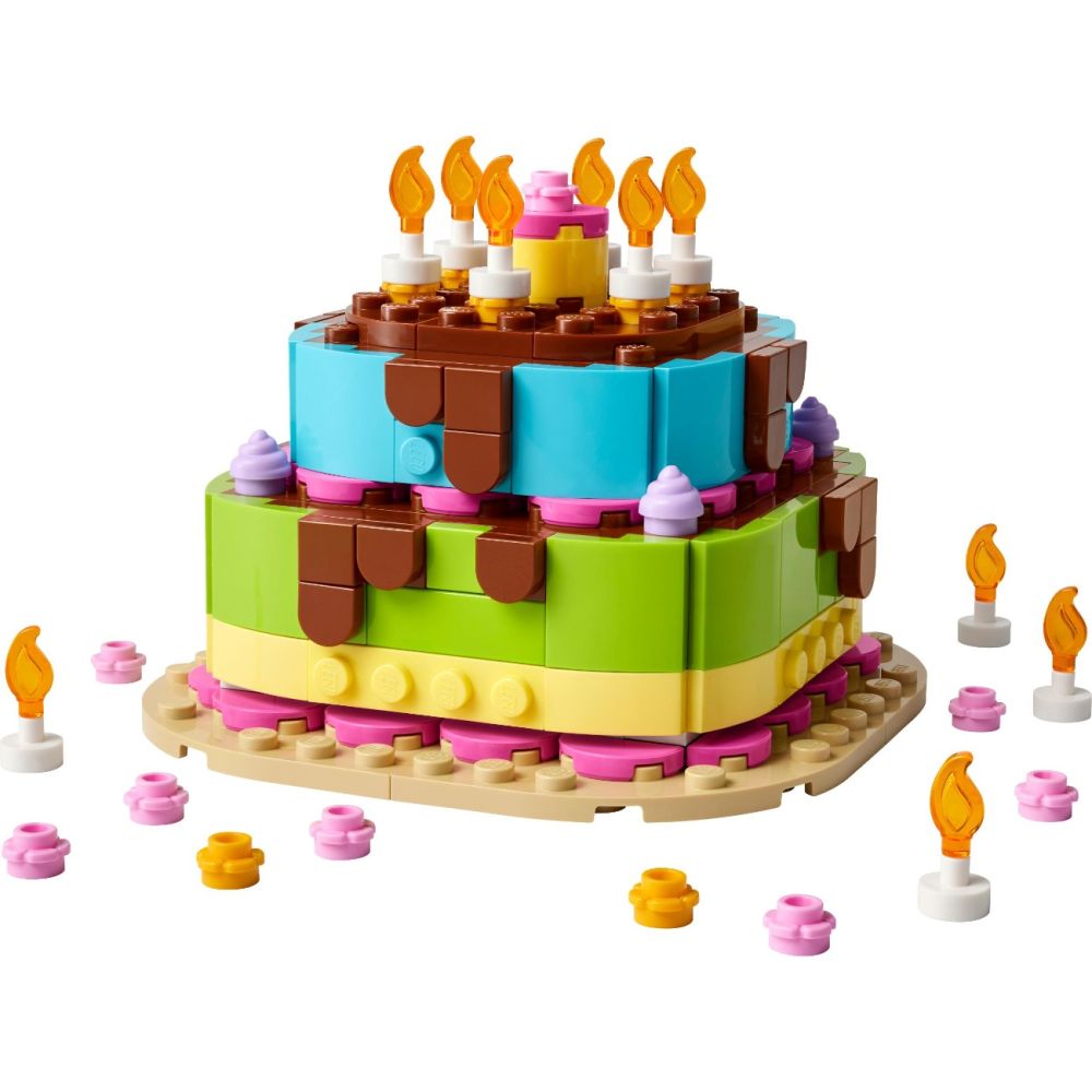 LEGO® Iconic - Торта за парти за рожден ден (40815)