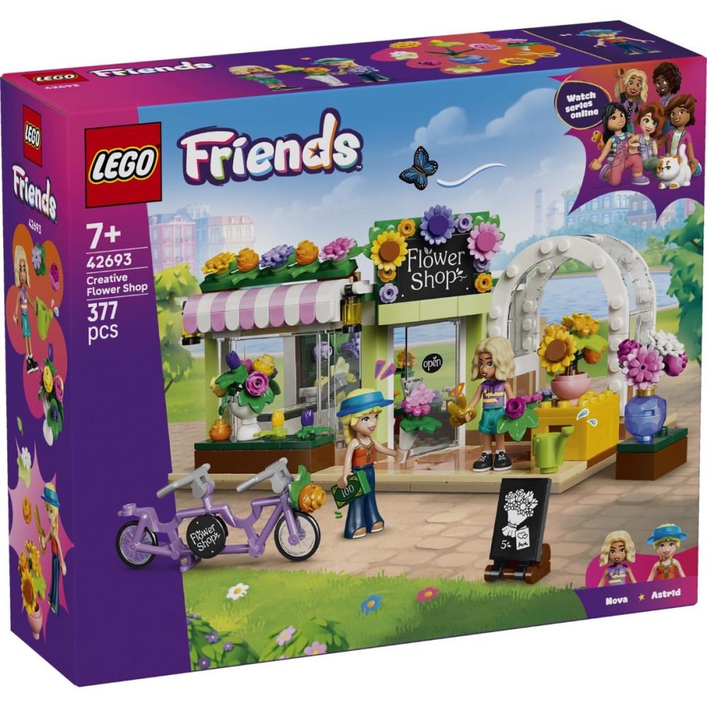 LEGO® Friends - Творчески магазин за цветя (42693)