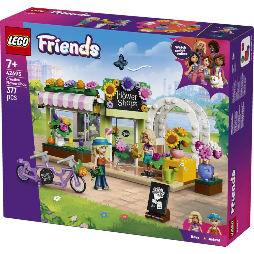 LEGO® Friends - Творчески магазин за цветя (42693)