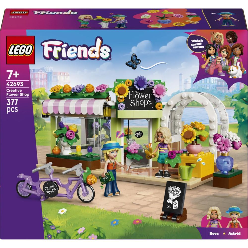 LEGO® Friends - Творчески магазин за цветя (42693)