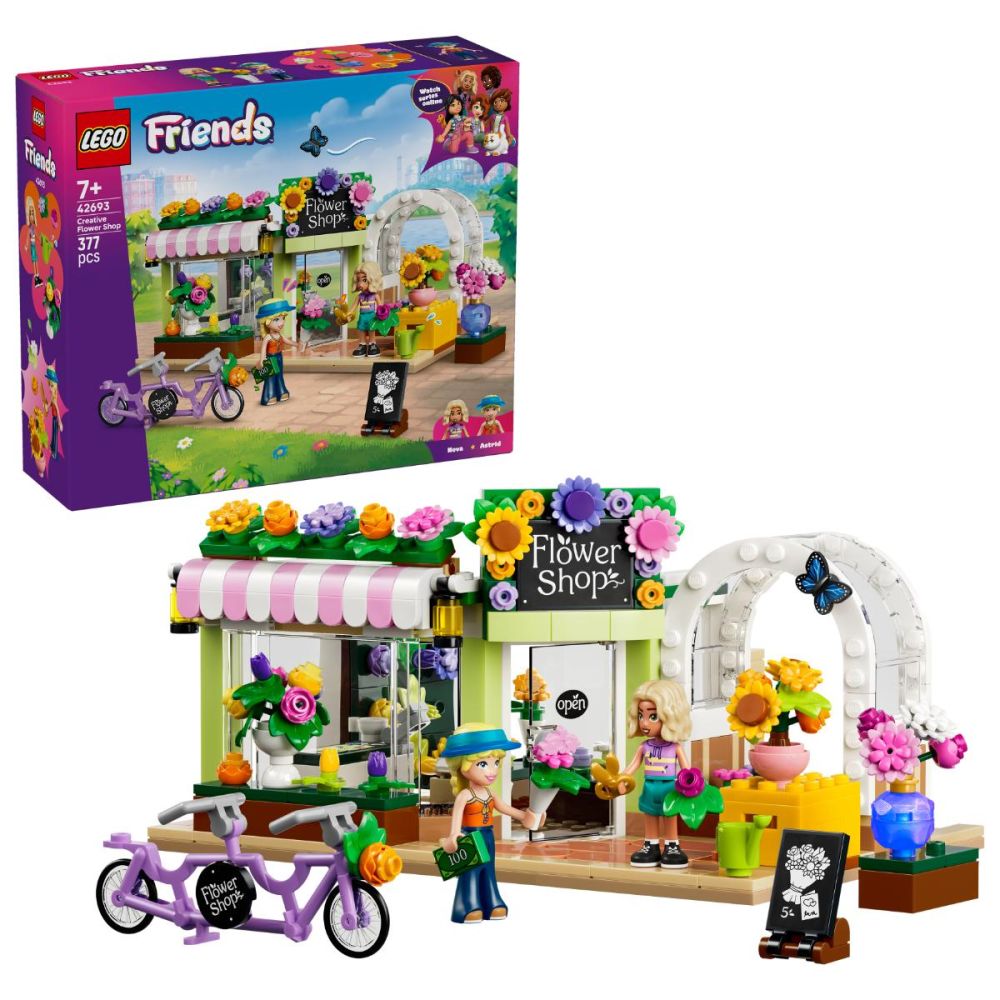 LEGO® Friends - Творчески магазин за цветя (42693)