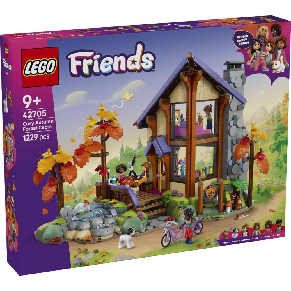 LEGO® Friends - Уютна есенна горска хижа (42705)