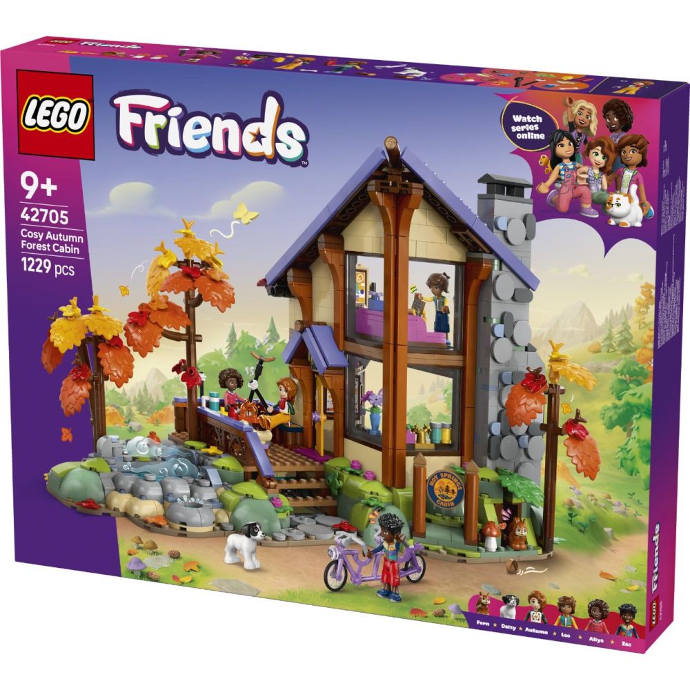 LEGO® Friends - Уютна есенна горска хижа (42705)