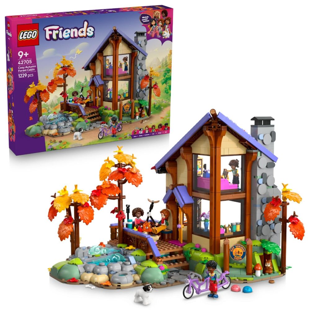 LEGO® Friends - Уютна есенна горска хижа (42705)