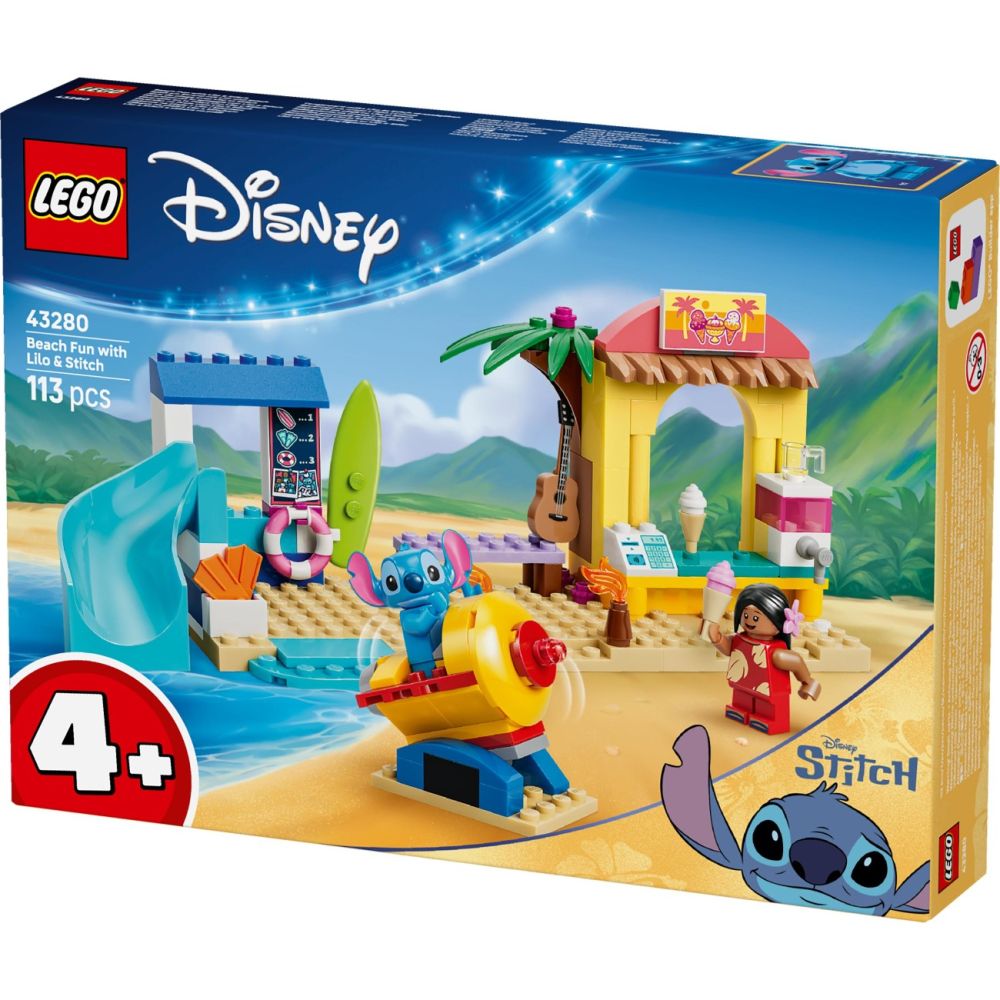 LEGO® Disney Classics - Забавление на плажа с Лило и Стич (43280)