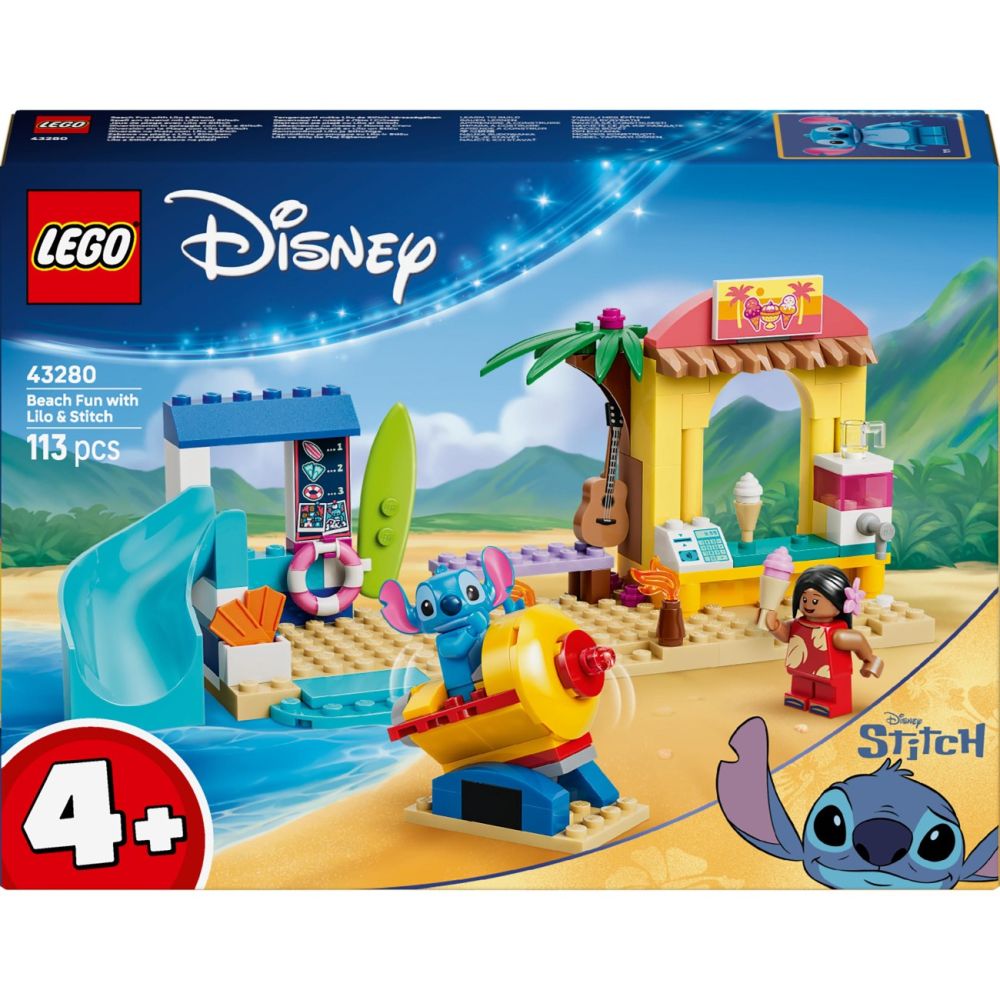 LEGO® Disney Classics - Забавление на плажа с Лило и Стич (43280)