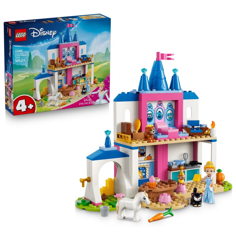 LEGO® Disney Princess - Замъкът на животните-приятели на Пепеляшка (43283)