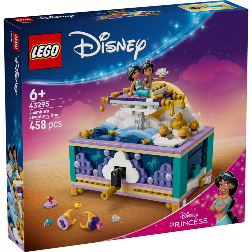 LEGO® Disney Princess - Кутия за бижута на Ясмин (43295)