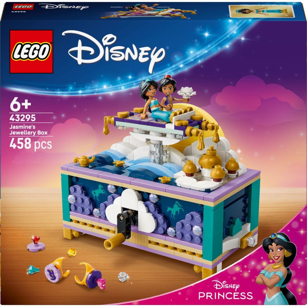 LEGO® Disney Princess - Кутия за бижута на Ясмин (43295)