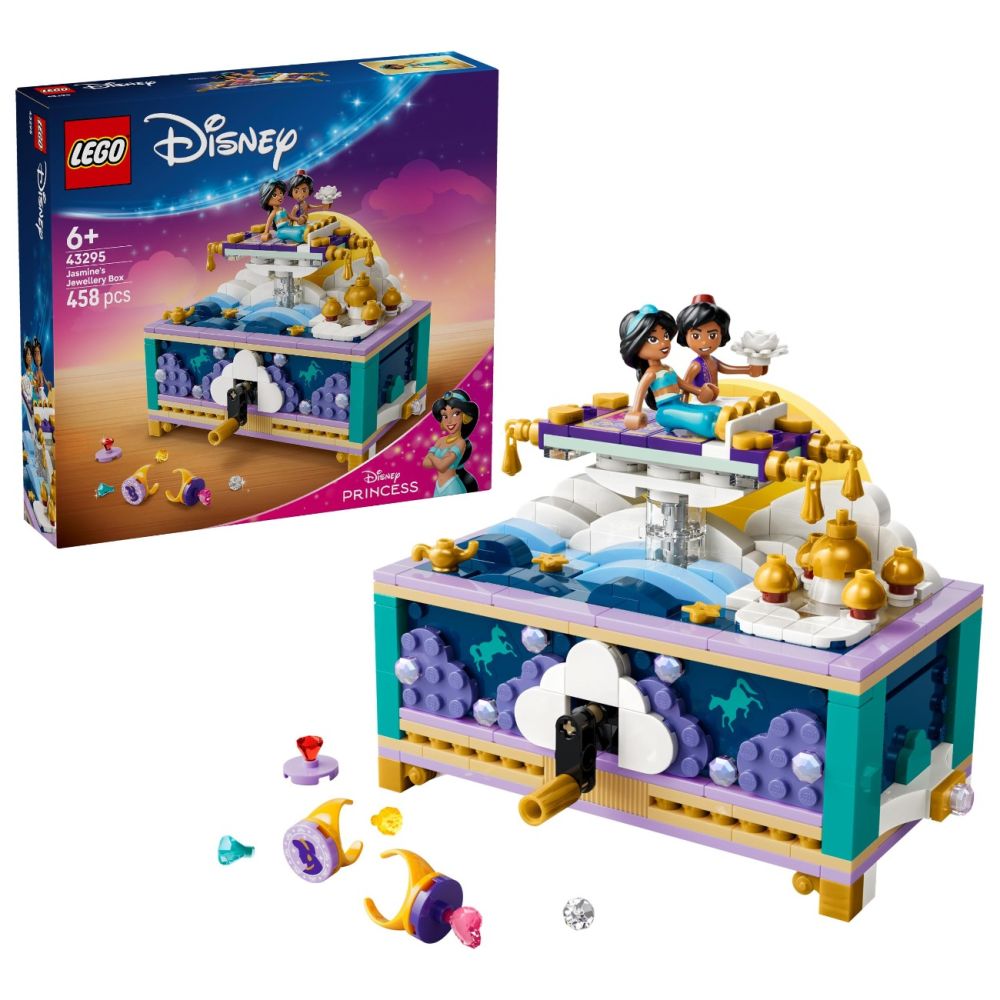 LEGO® Disney Princess - Кутия за бижута на Ясмин (43295)