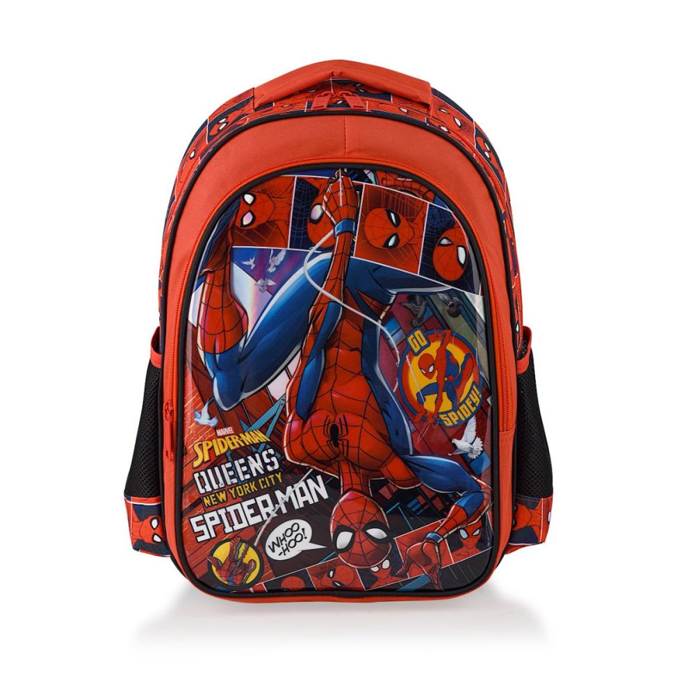 Раница с 2 отделения, Go Spidey, Spiderman, Червена