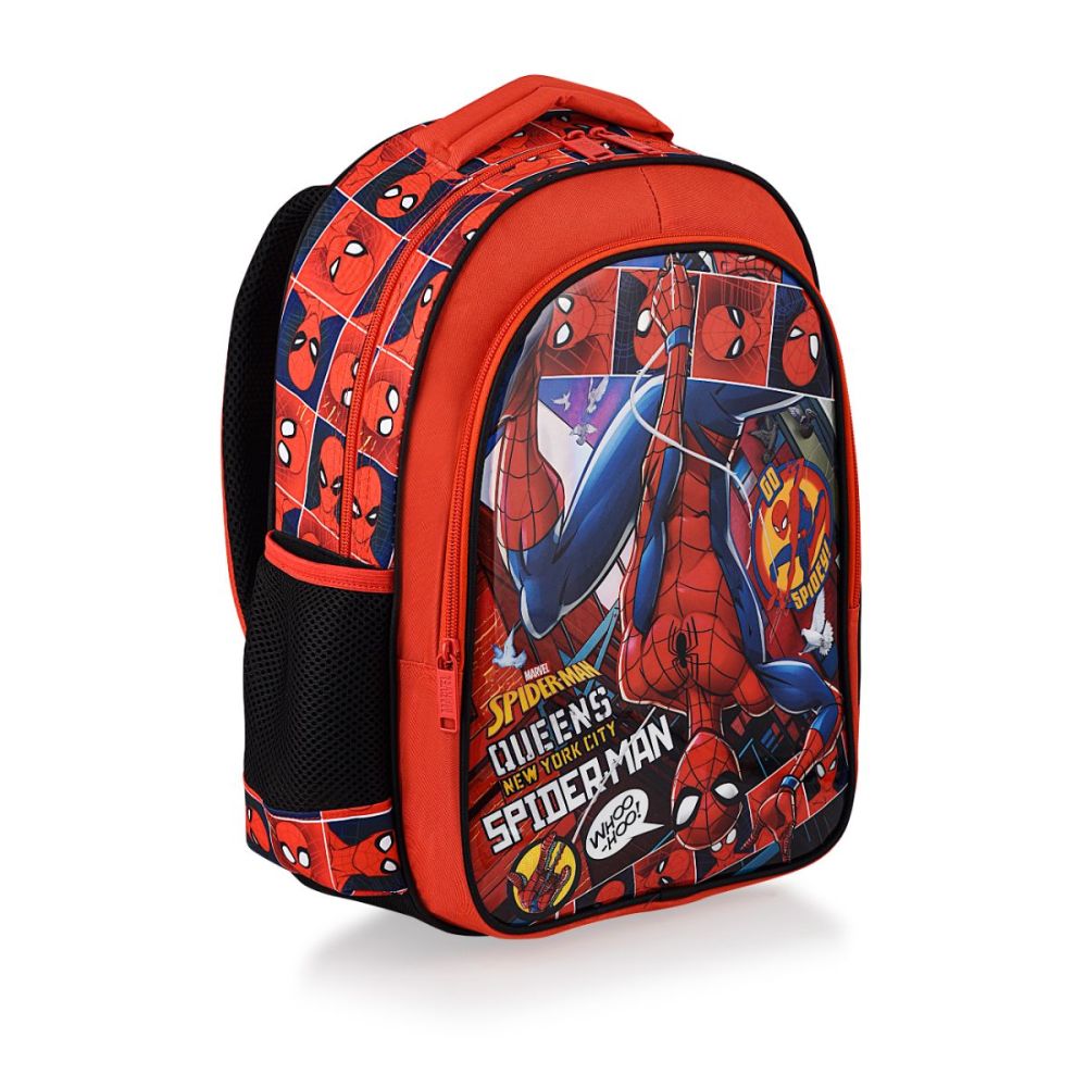 Раница с 2 отделения, Go Spidey, Spiderman, Червена