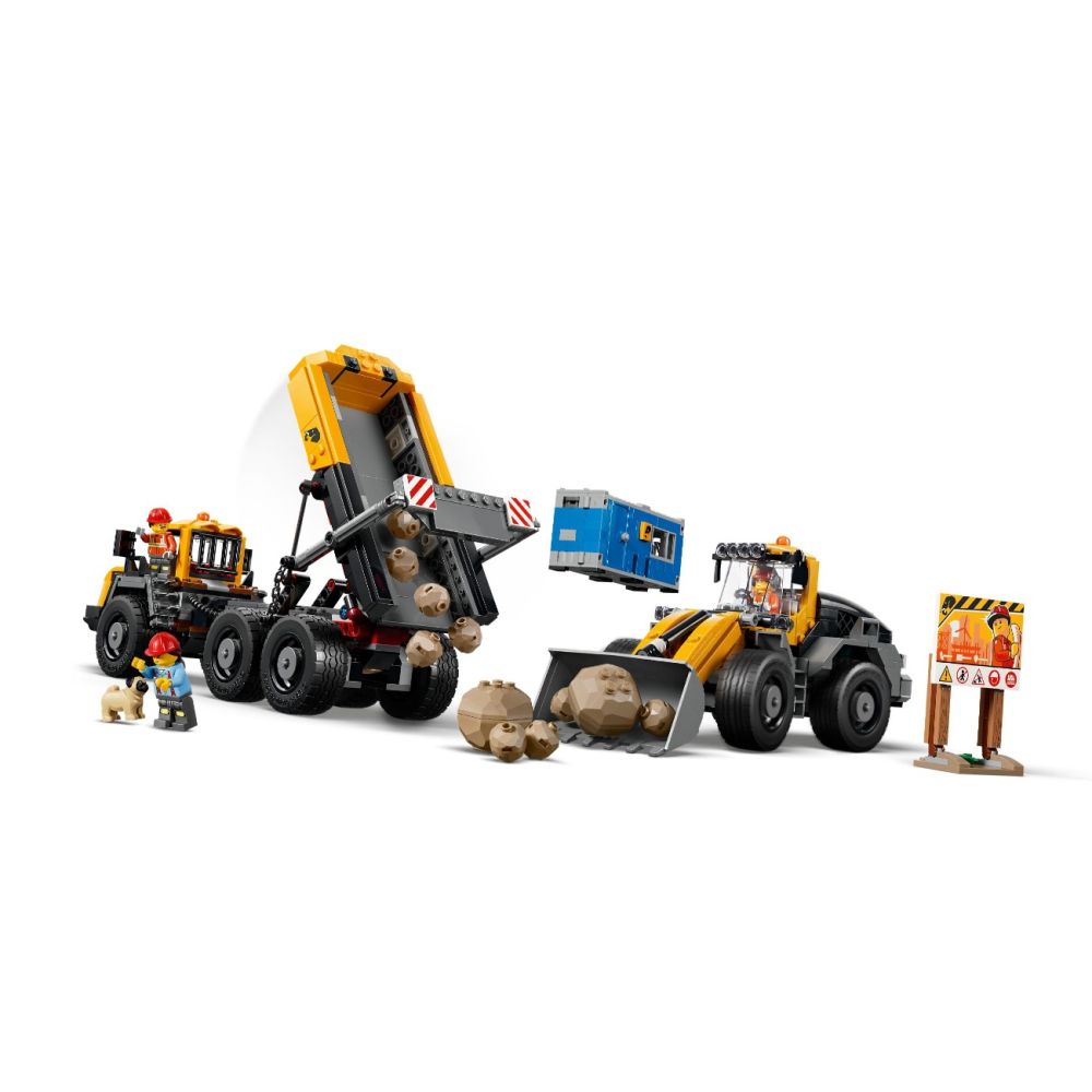 LEGO® City - Camion basculant si incarcator frontal (60494)