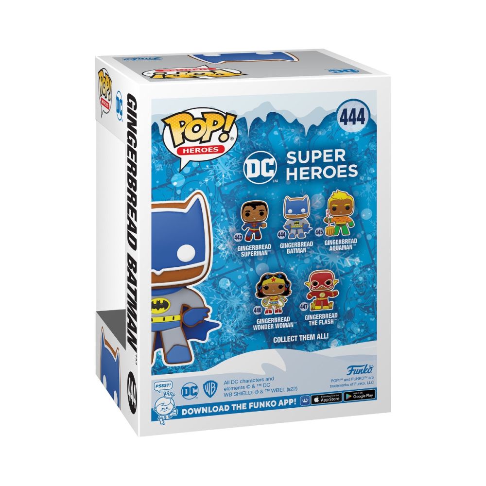 Фигурка Funko Pop Heroes, DC Heroes, Gingerbread Batman