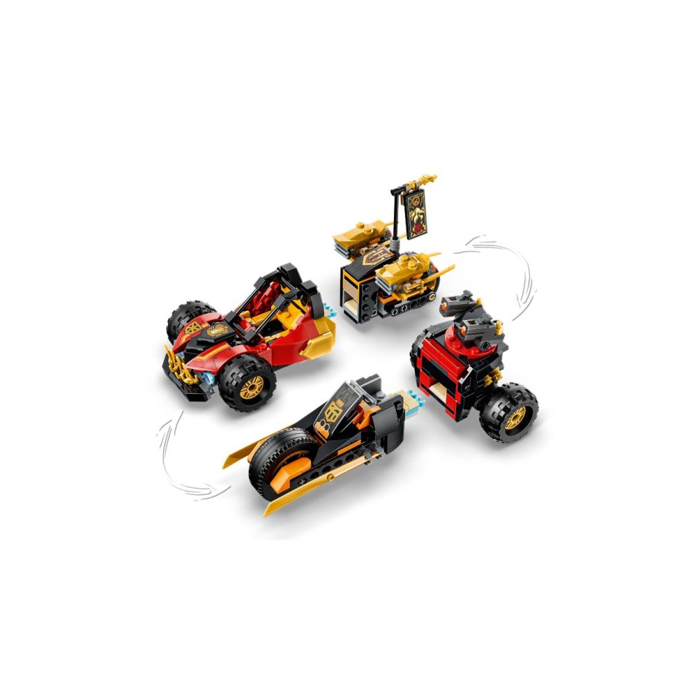LEGO® Ninjago - Комбинирани превозни средства на Кай и Коул (71864)