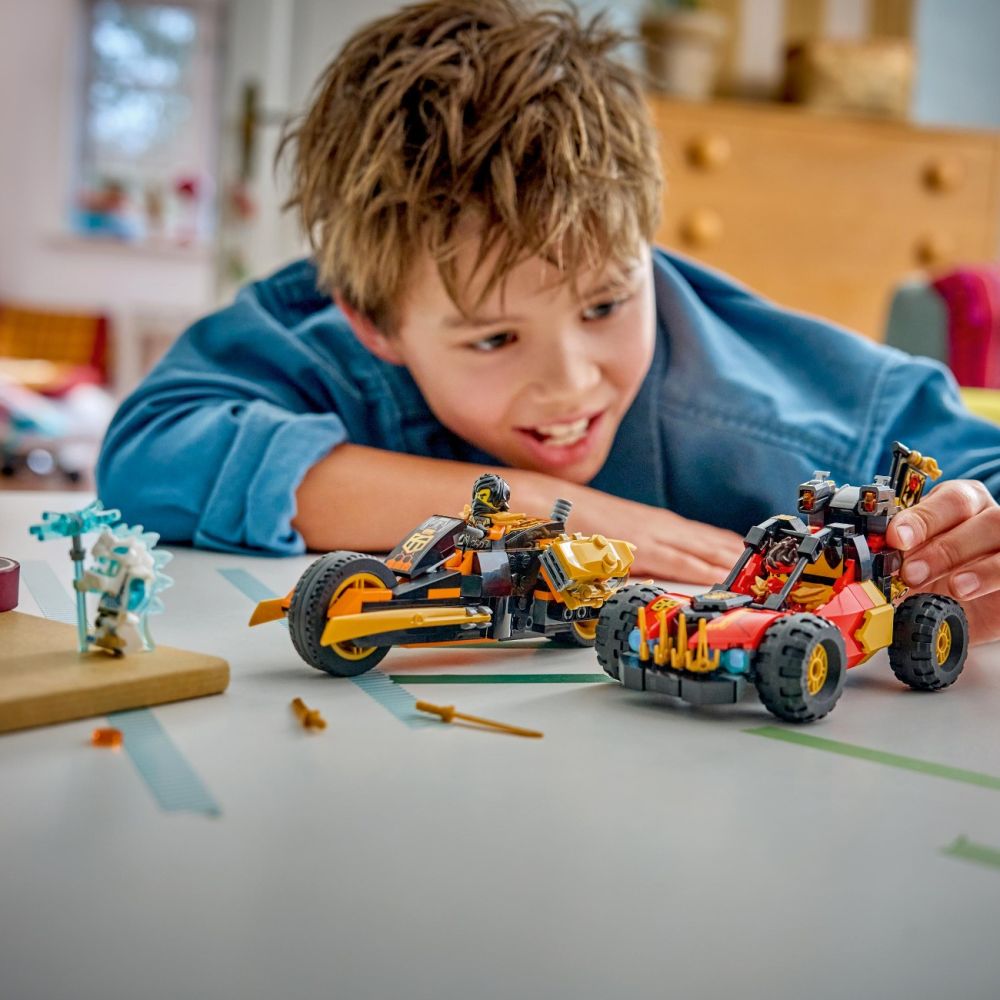 LEGO® Ninjago - Комбинирани превозни средства на Кай и Коул (71864)