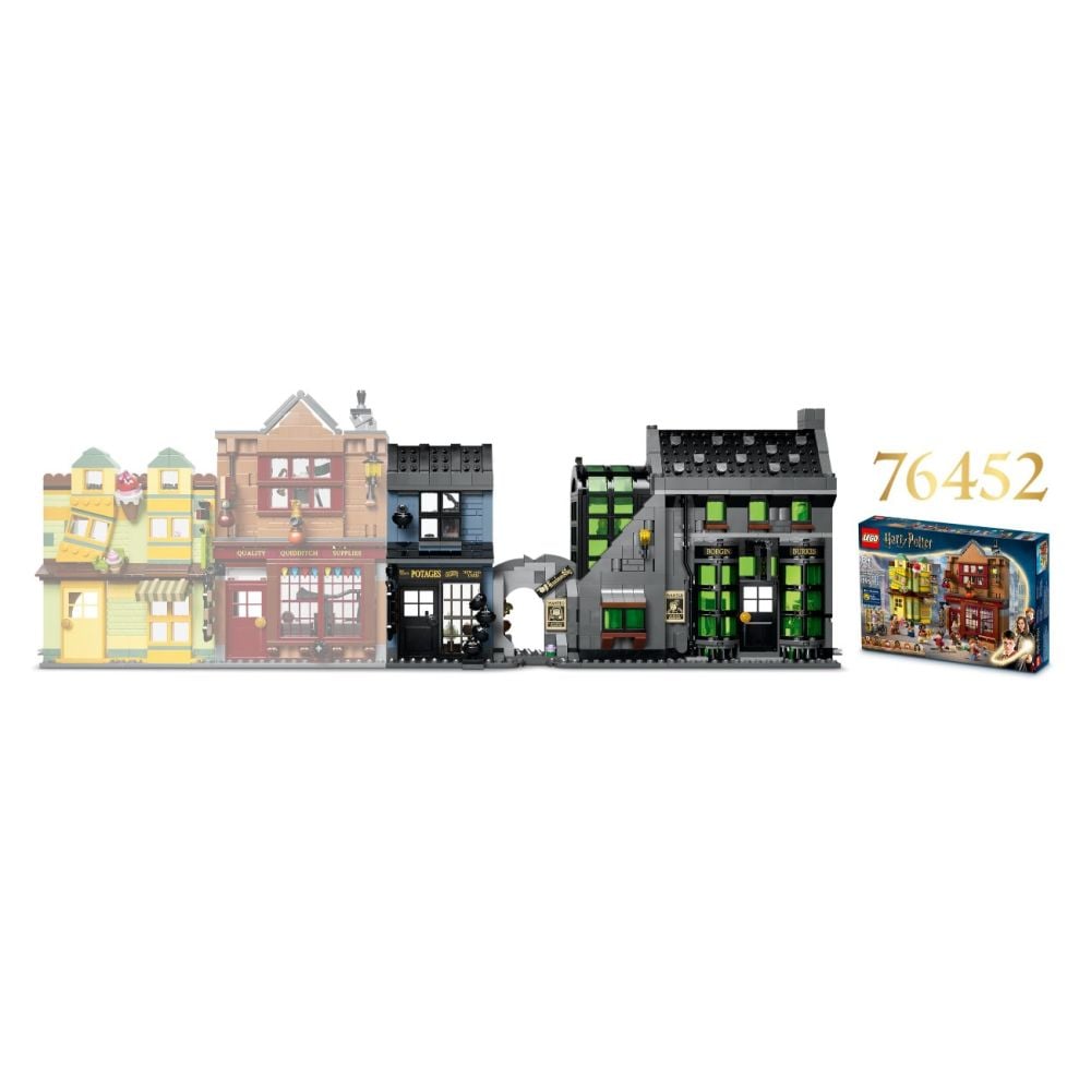 LEGO® Harry Potter - Магазини за магьосници на Мракон-али (76471)